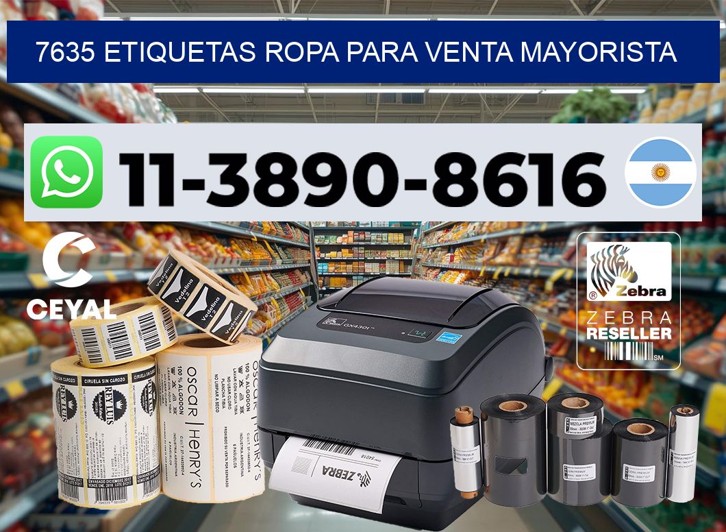 7635 Etiquetas ropa para venta mayorista