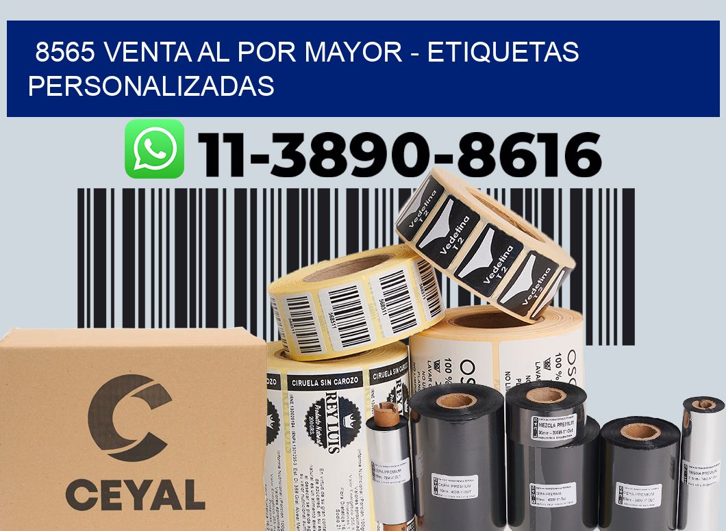 8565 Venta al Por Mayor - Etiquetas Personalizadas
