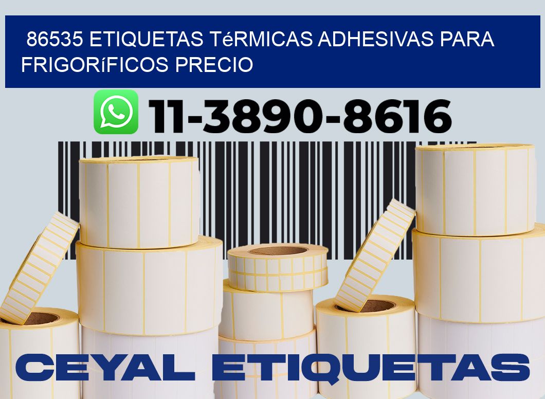 86535 etiquetas térmicas adhesivas para frigoríficos precio