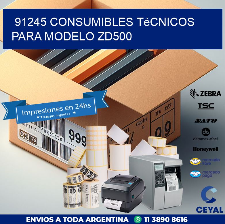 91245 consumibles técnicos para modelo zd500