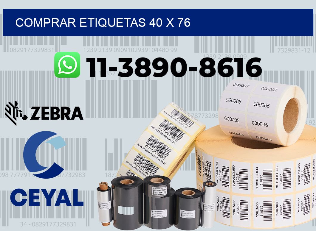comprar etiquetas 40 x 76