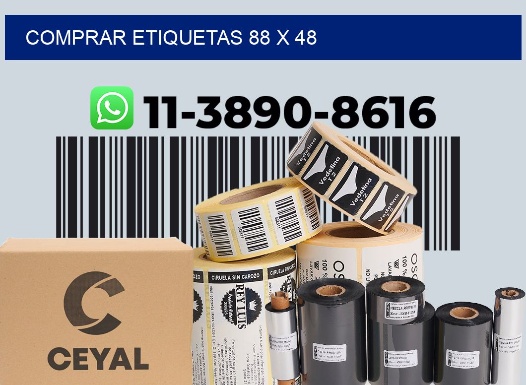 comprar etiquetas 88 x 48