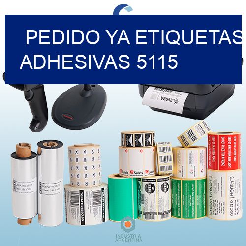 pedido ya etiquetas adhesivas 5115