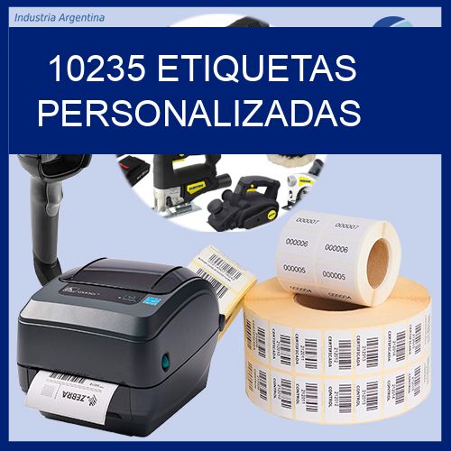 10235 etiquetas personalizadas
