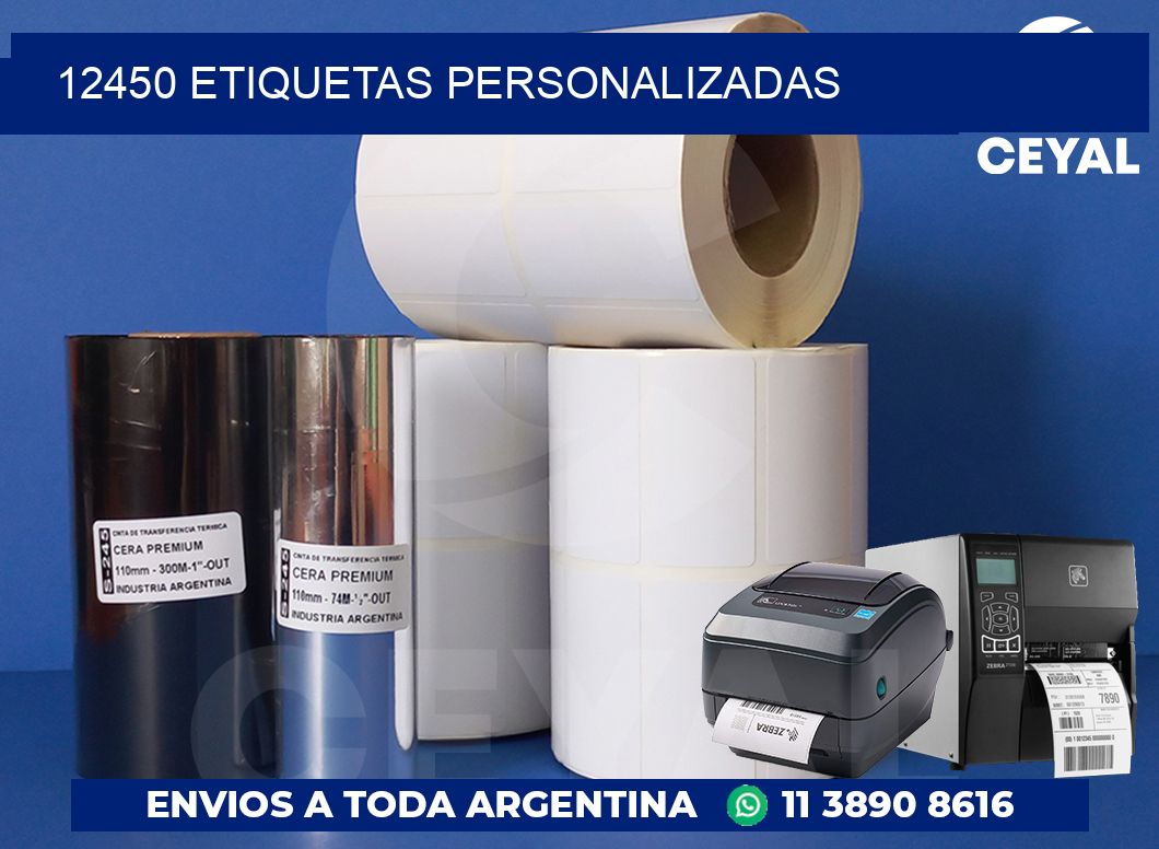 12450 etiquetas personalizadas