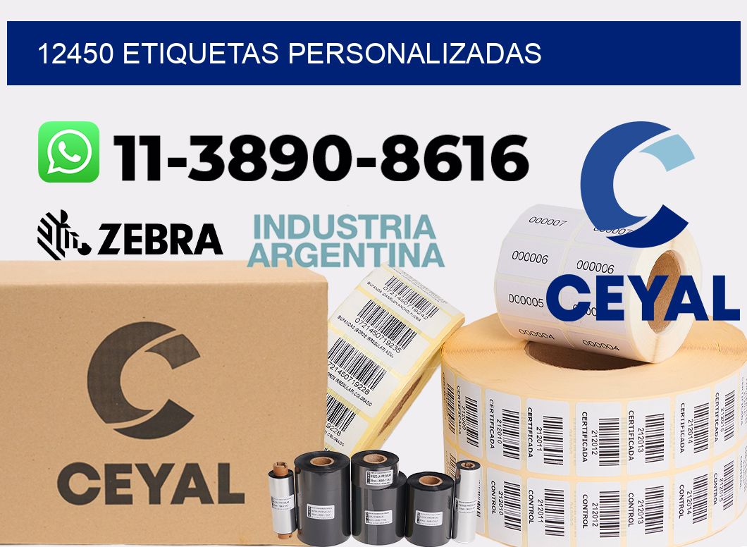 12450 etiquetas personalizadas