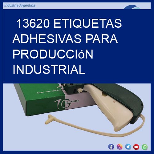 13620 Etiquetas adhesivas para producción industrial