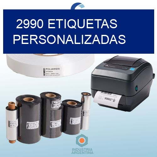 2990 etiquetas personalizadas