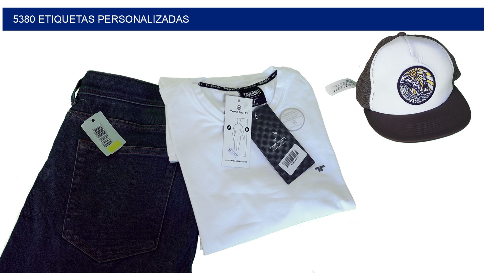 5380 etiquetas personalizadas