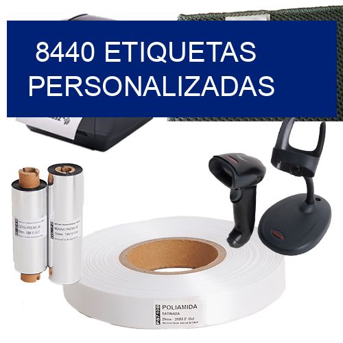 8440 etiquetas personalizadas