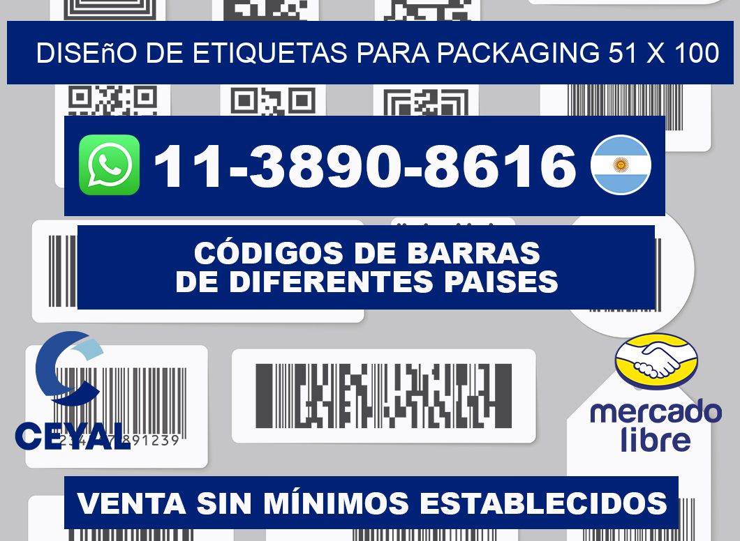 diseño de etiquetas para packaging 51 x 100