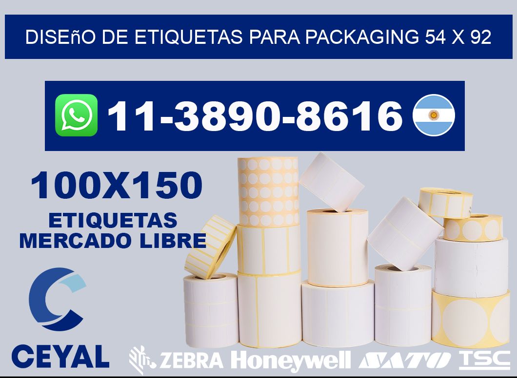 diseño de etiquetas para packaging 54 x 92