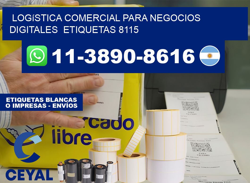Logística comercial para negocios digitales  etiquetas 8115