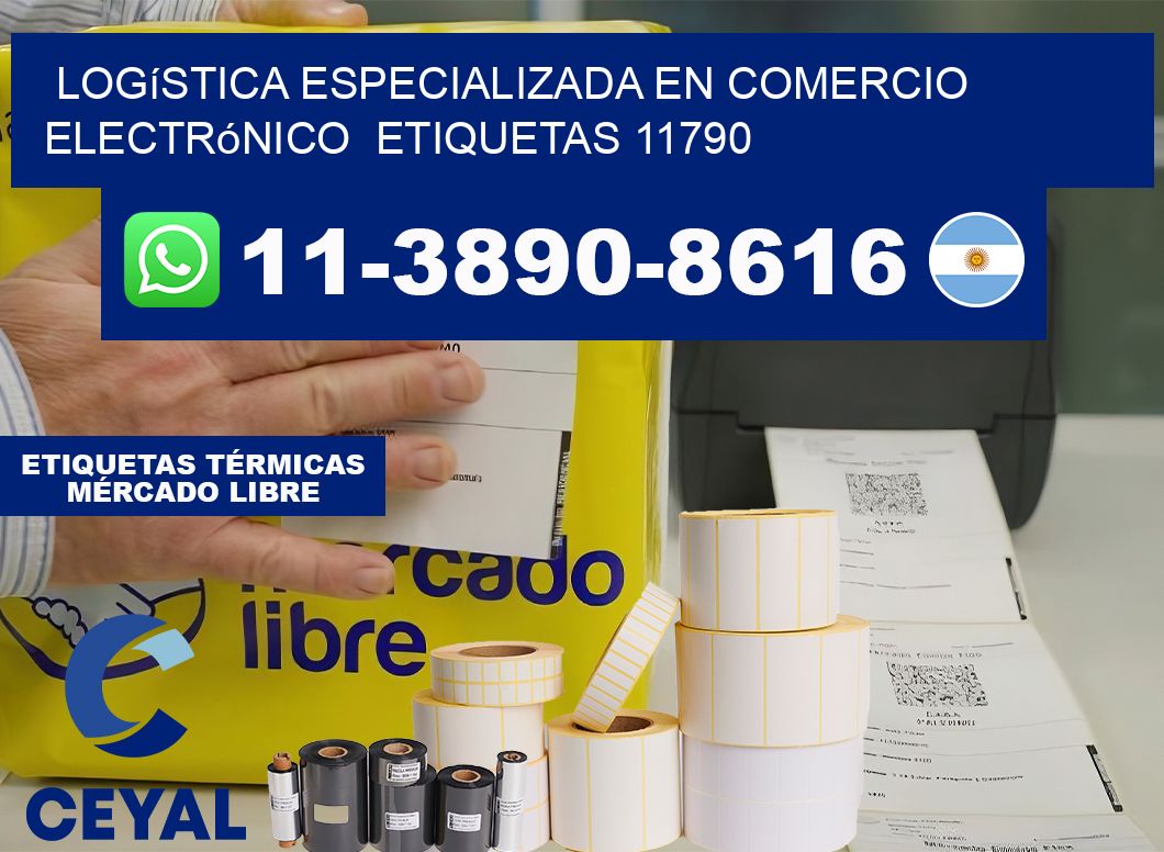Logística especializada en comercio electrónico  etiquetas 11790