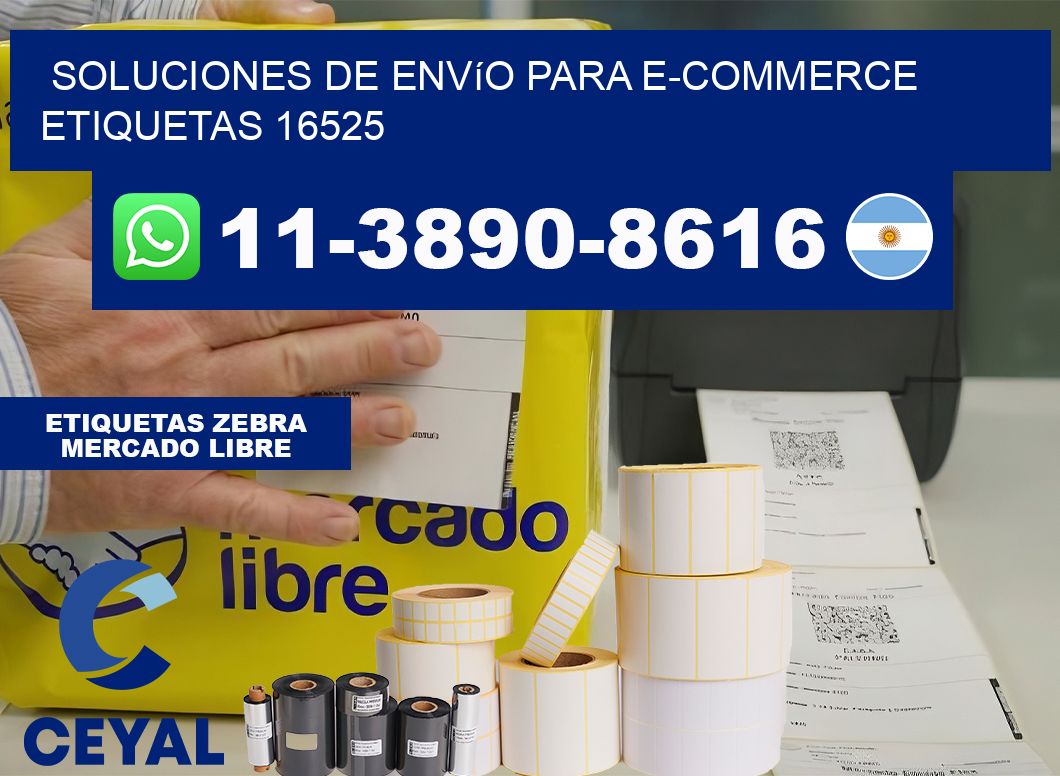 Soluciones de envío para e-commerce  etiquetas 16525