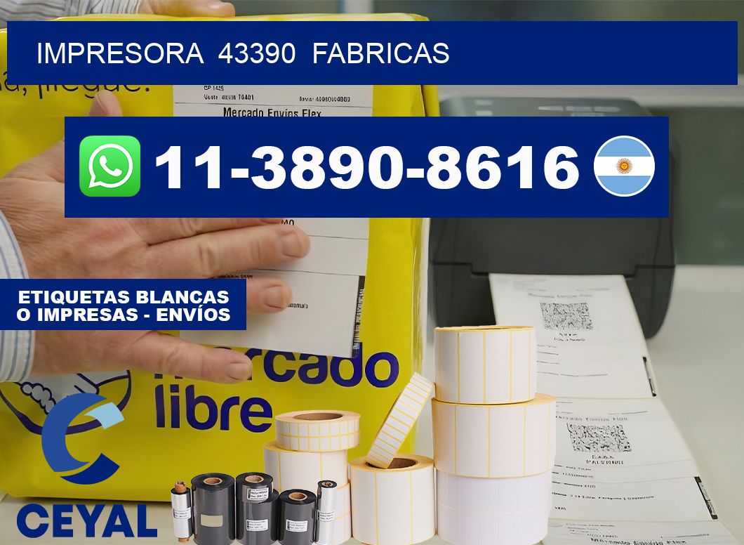 impresora  43390  fabricas