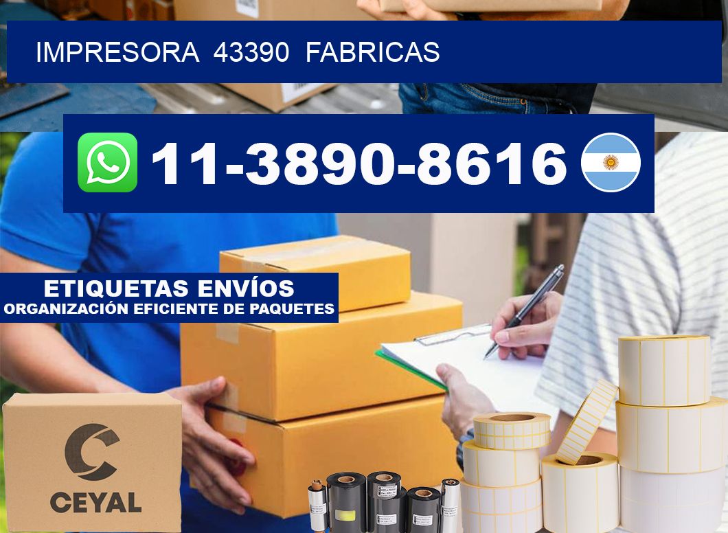 impresora  43390  fabricas