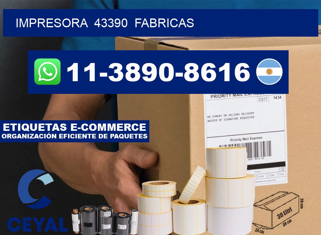 impresora  43390  fabricas