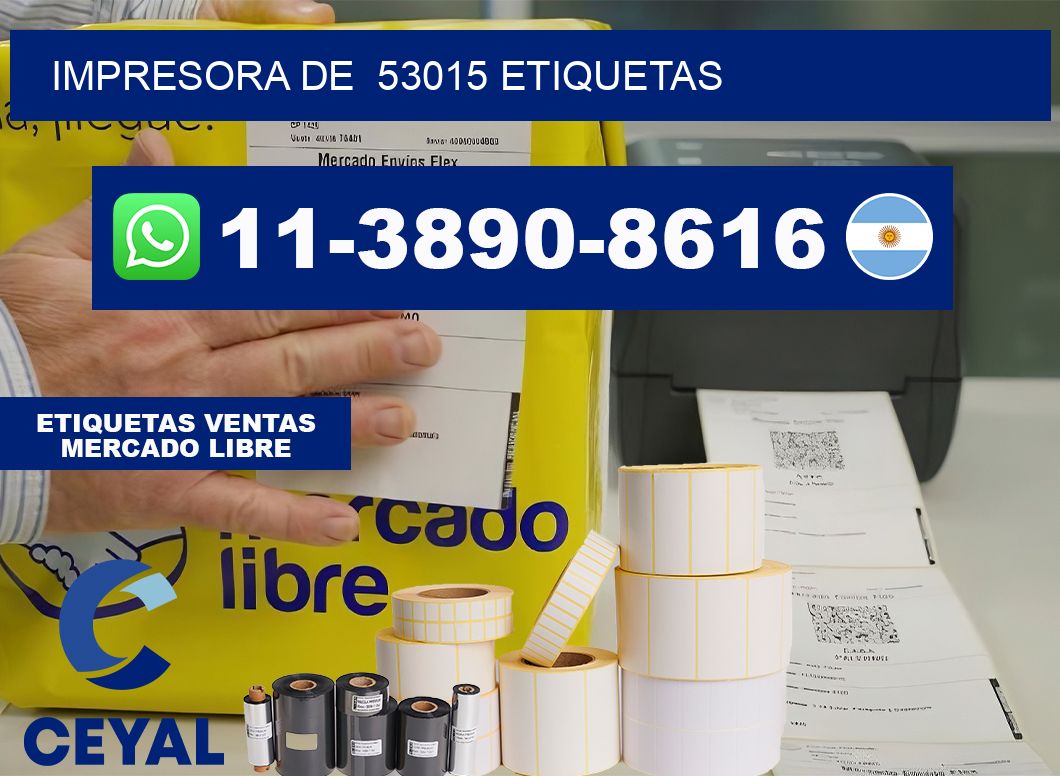 impresora de  53015 etiquetas