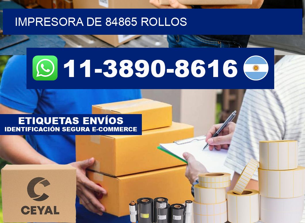 impresora de 84865 rollos