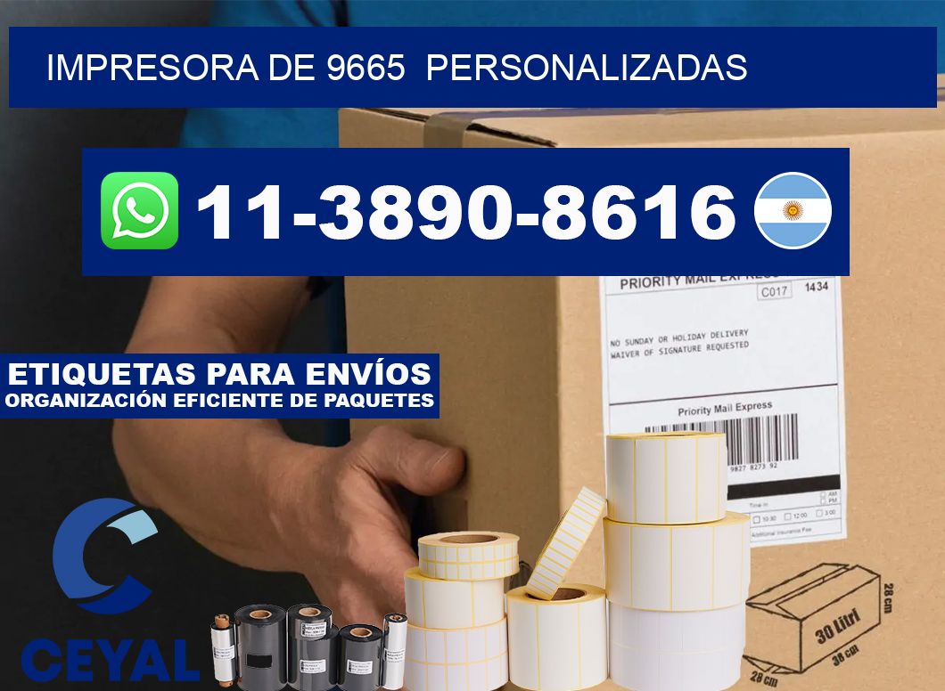 impresora de 9665 personalizadas