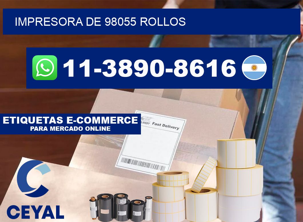 impresora de 98055 rollos