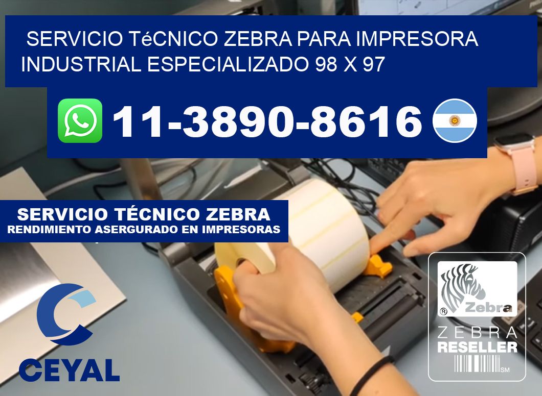 Servicio Técnico Zebra para Impresora Industrial Especializado 98 x 97