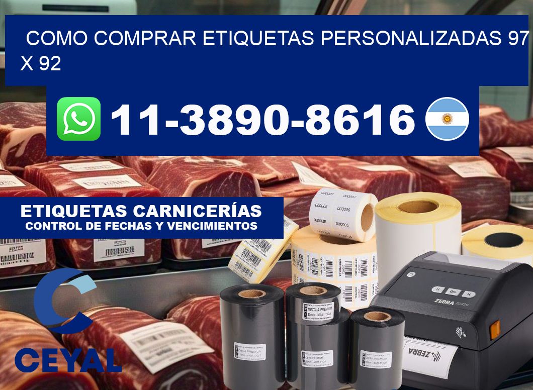 como comprar etiquetas personalizadas 97 x 92