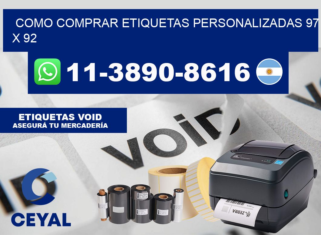 como comprar etiquetas personalizadas 97 x 92