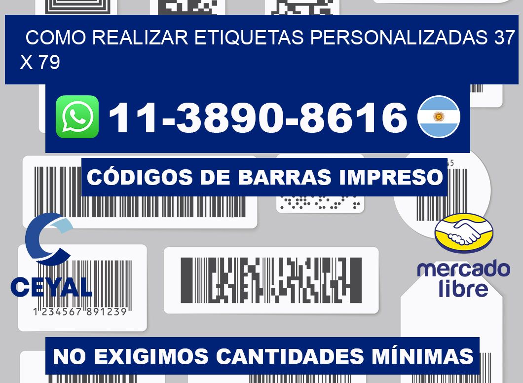 como realizar etiquetas personalizadas 37 x 79