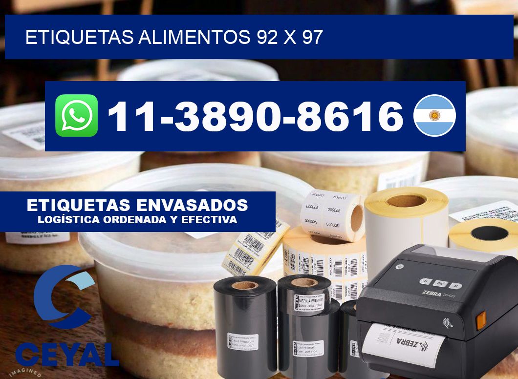 etiquetas alimentos 92 x 97