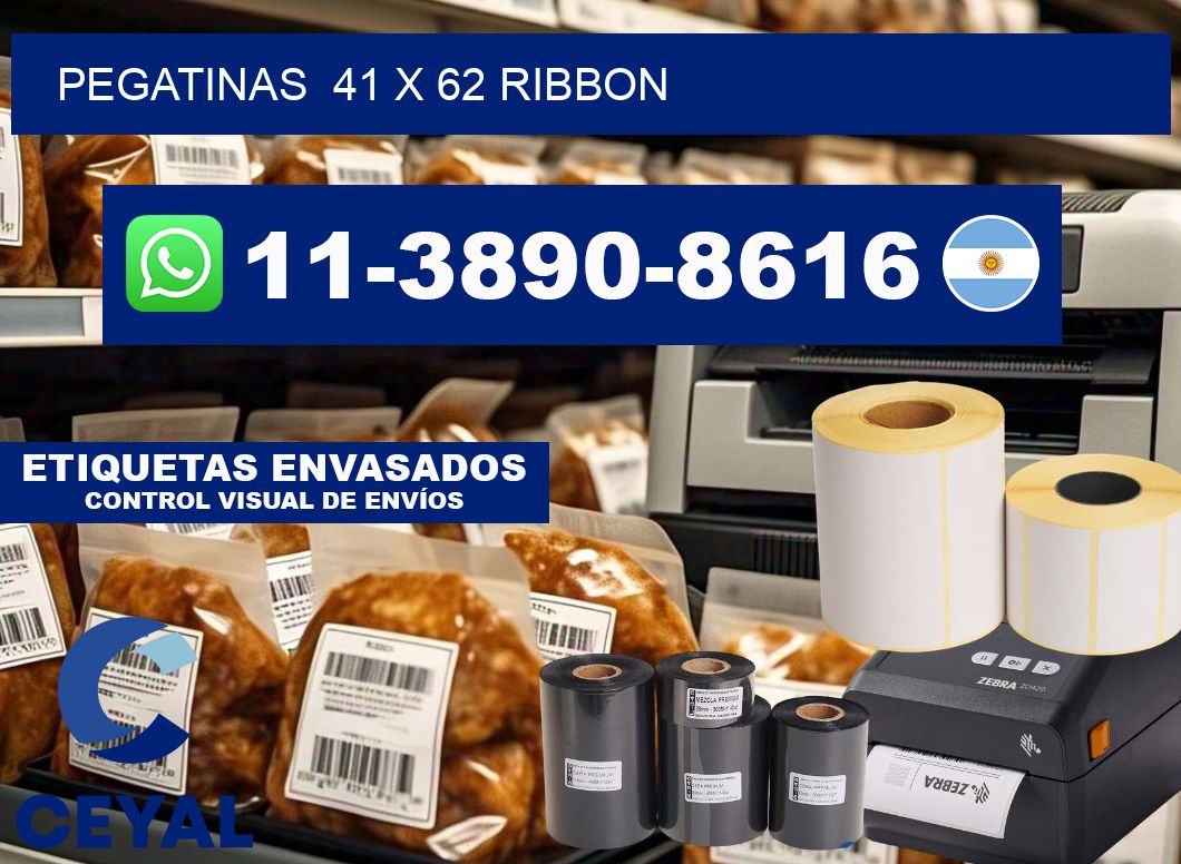 pegatinas 41 x 62 ribbon