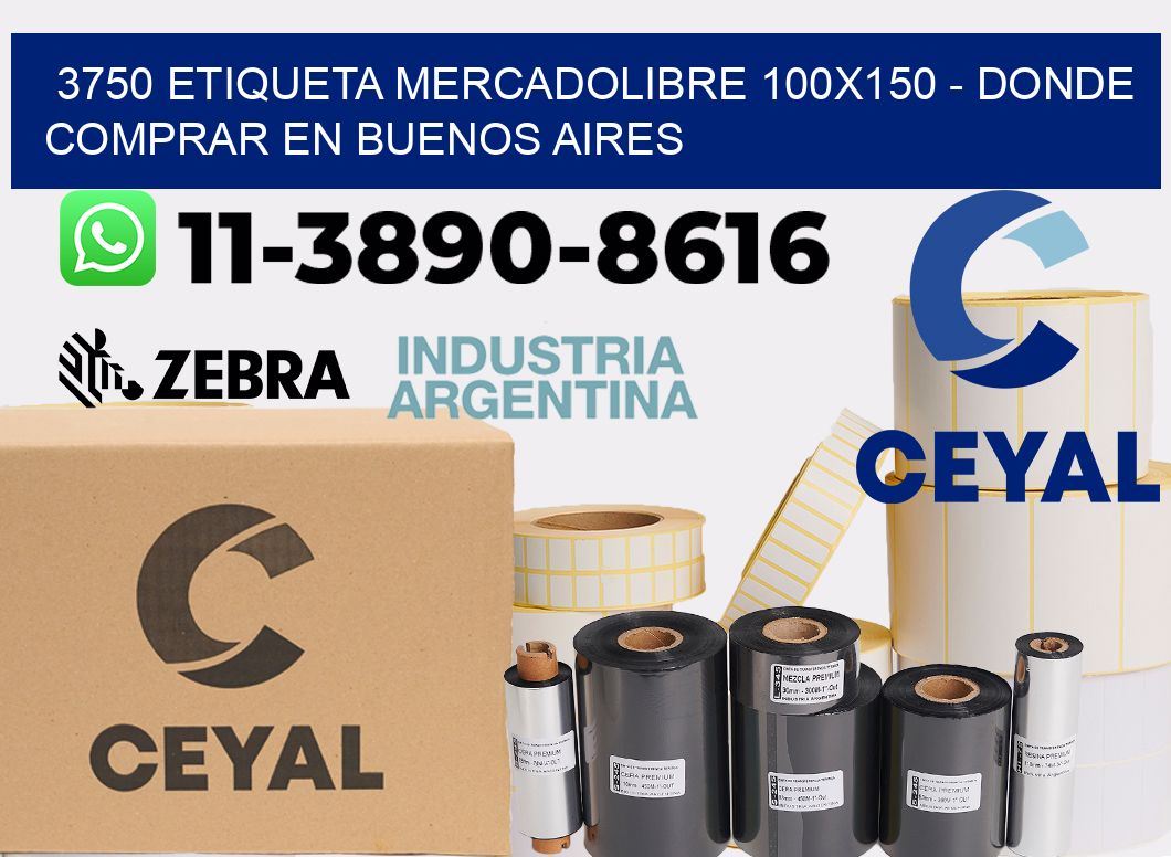3750 etiqueta MercadoLibre 100x150 - Donde Comprar en Buenos Aires