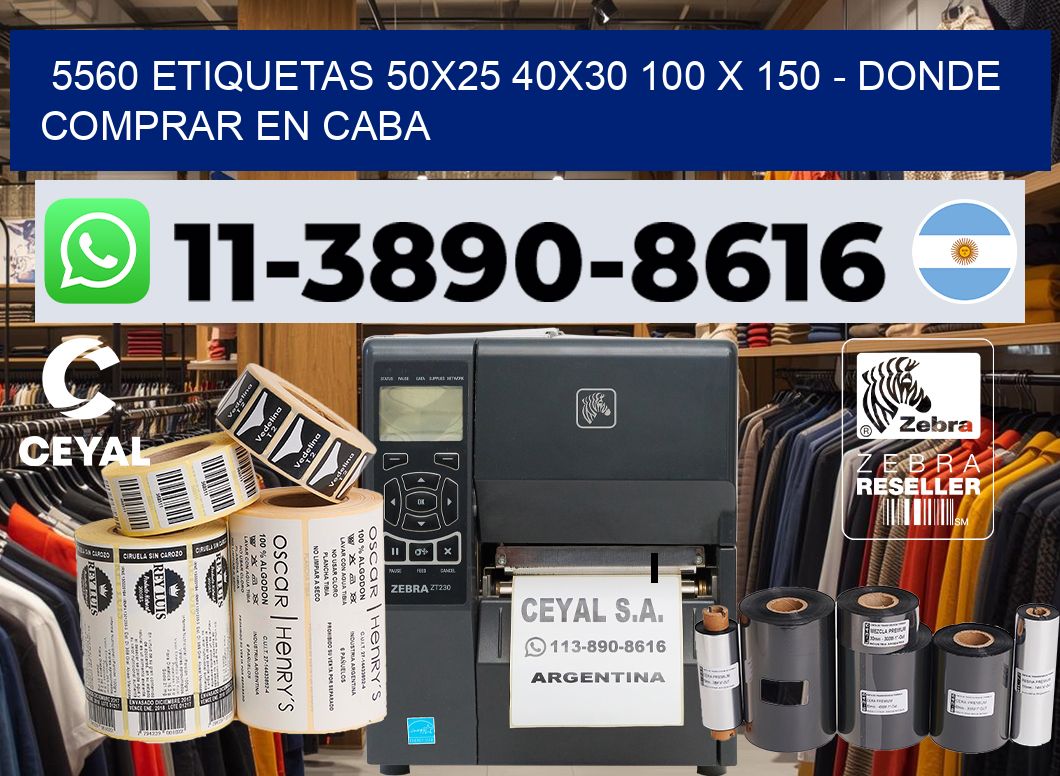 5560 etiquetas 50×25 40×30 100 x 150 – Donde Comprar en Caba