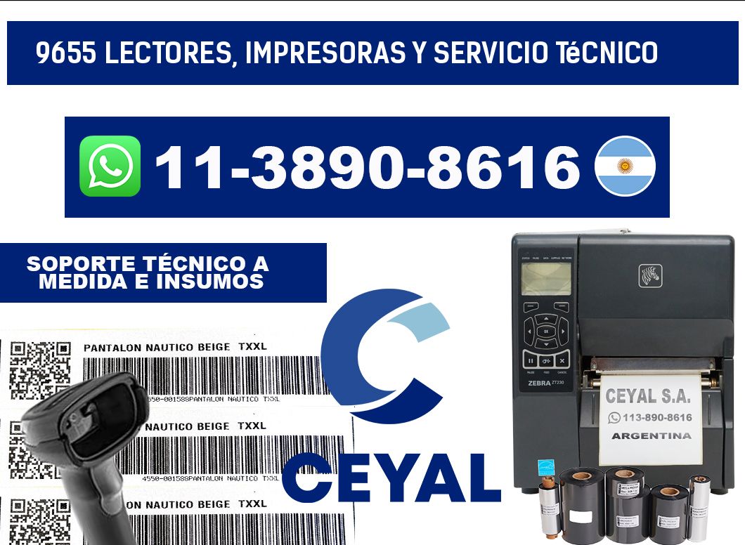 9655 Lectores, Impresoras y Servicio Técnico