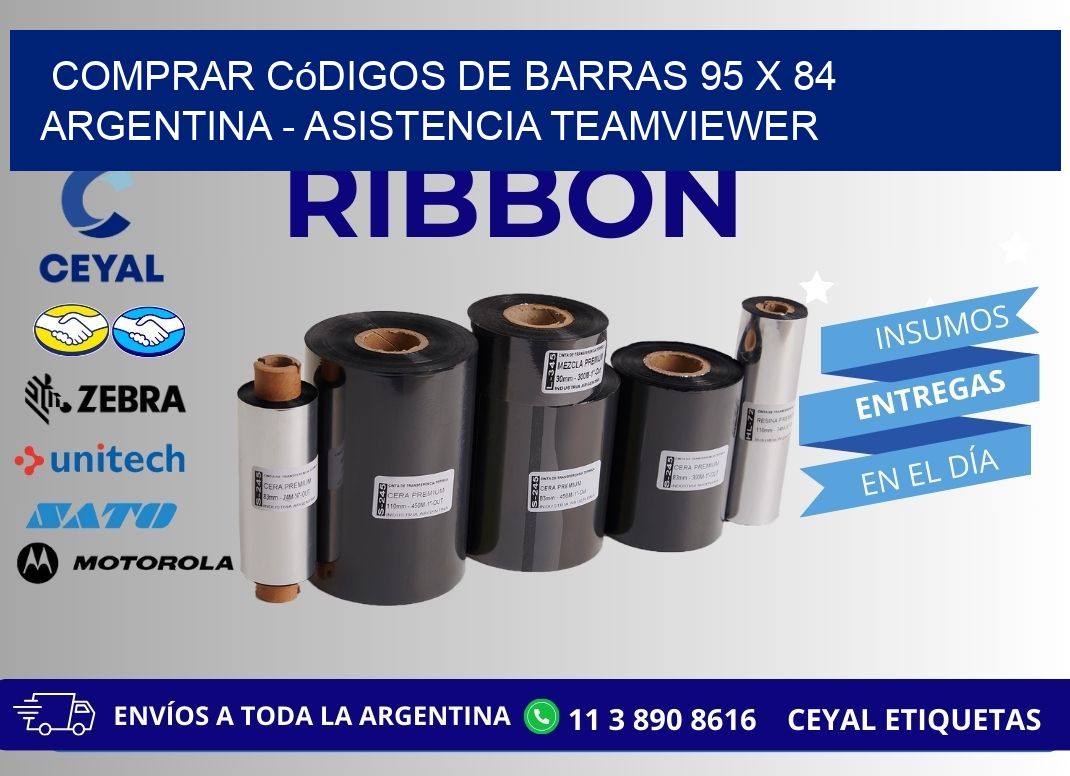 Comprar códigos de barras 95 x 84 argentina - asistencia teamviewer