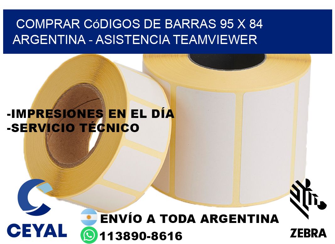 Comprar códigos de barras 95 x 84 argentina - asistencia teamviewer