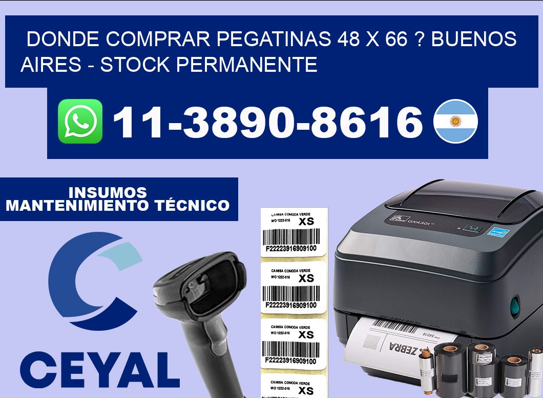 Donde Comprar pegatinas 48 x 66 ? Buenos Aires – Stock permanente