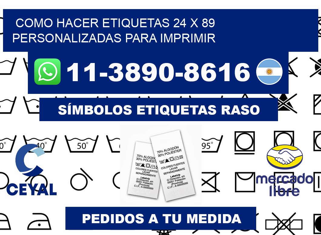 como hacer etiquetas 24 x 89 personalizadas para imprimir