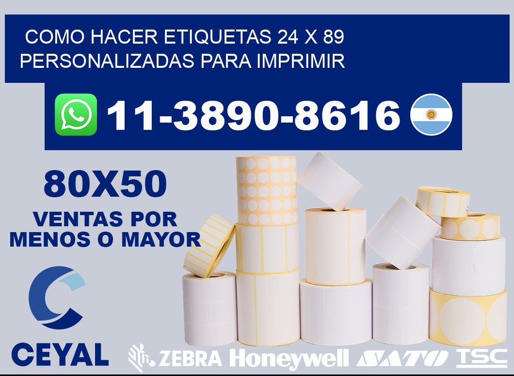 como hacer etiquetas 24 x 89 personalizadas para imprimir