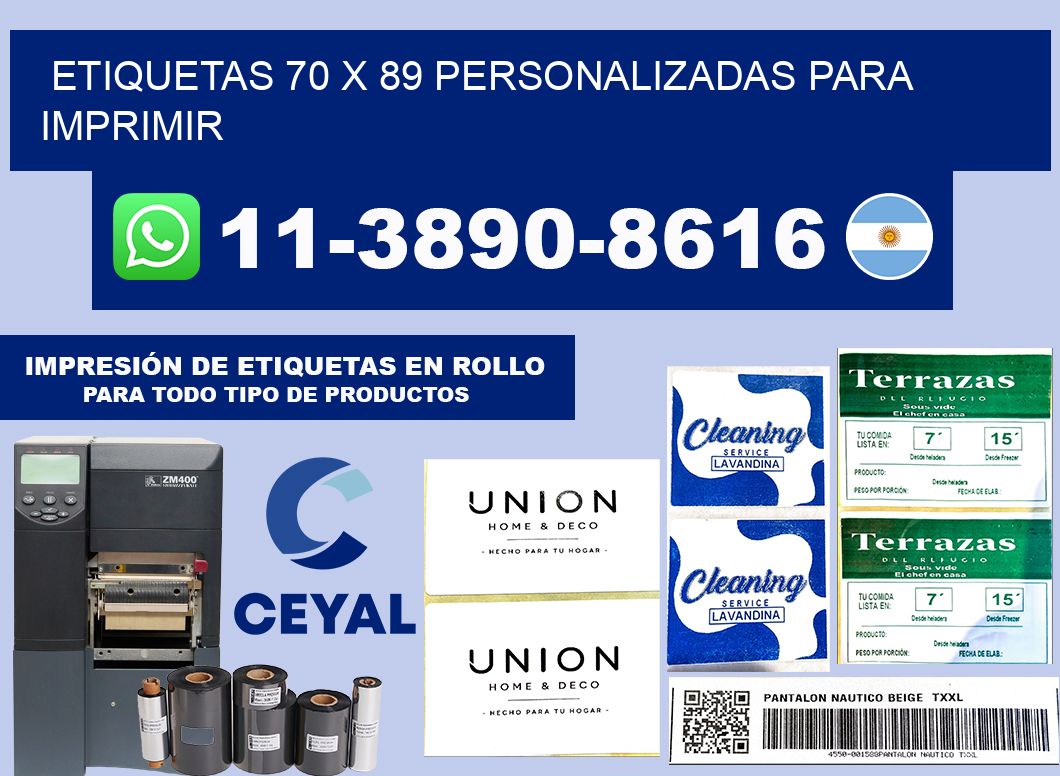 etiquetas 70 x 89 personalizadas para imprimir