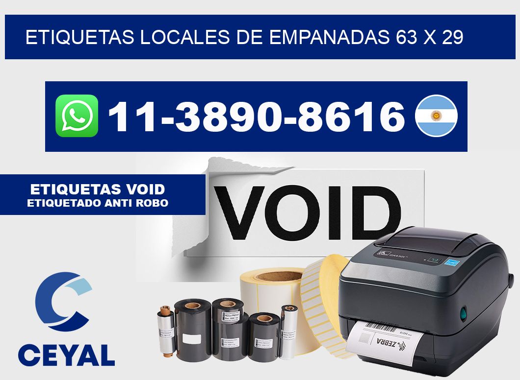 etiquetas locales de empanadas 63 x 29