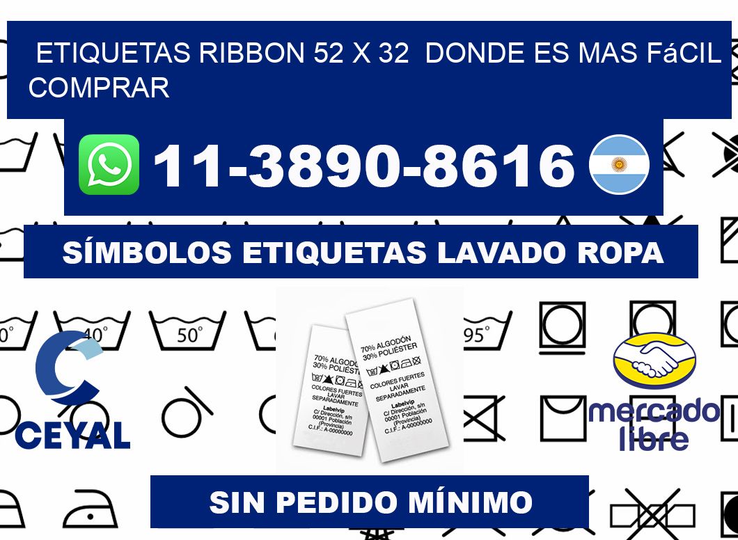 etiquetas ribbon 52 x 32  Donde es mas fácil comprar