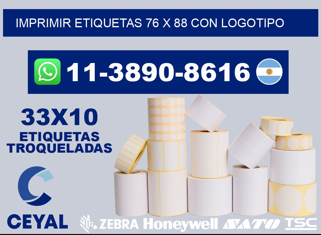 imprimir etiquetas 76 x 88 con logotipo