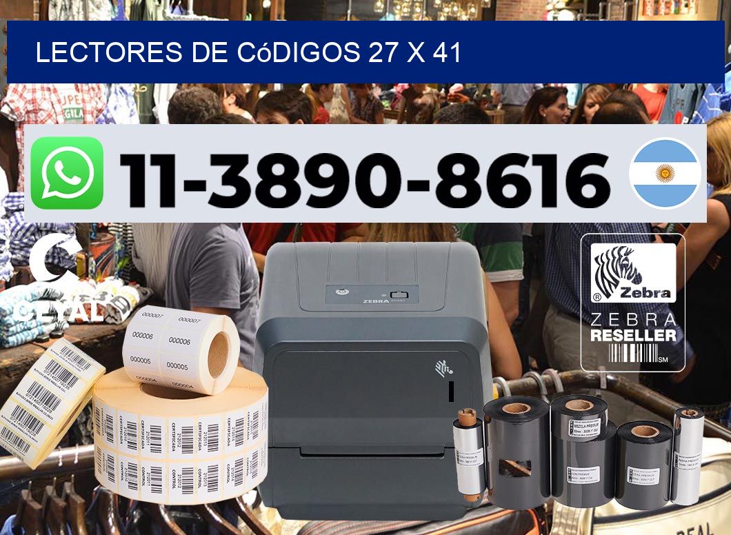 lectores de códigos 27 x 41
