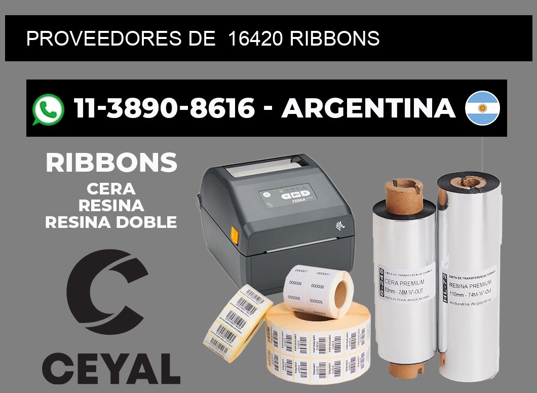 Proveedores de 16420 ribbons