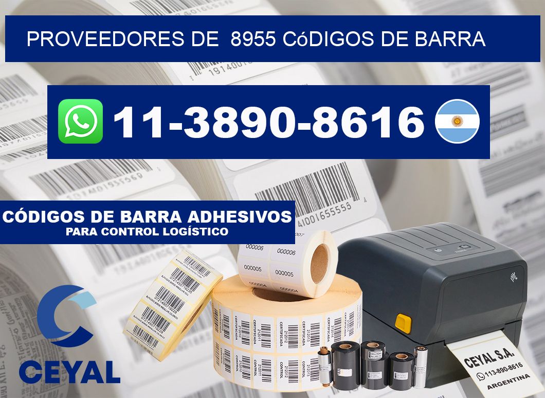 Proveedores de  8955 códigos de barra
