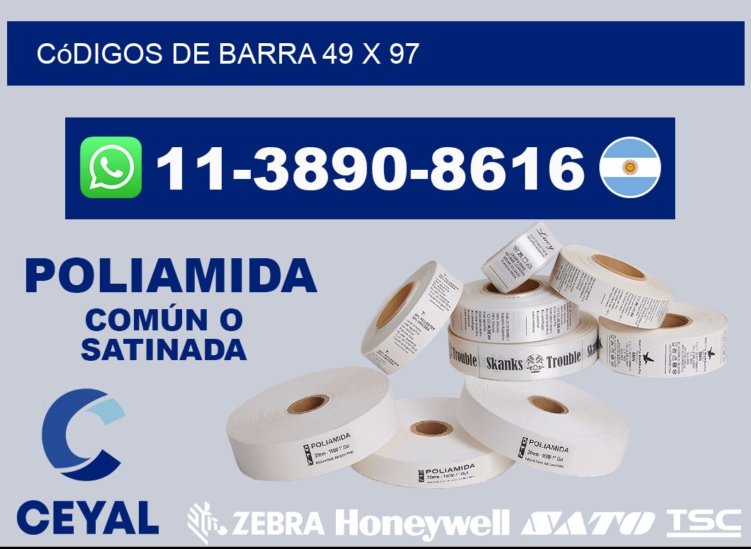 códigos de barra 49 x 97