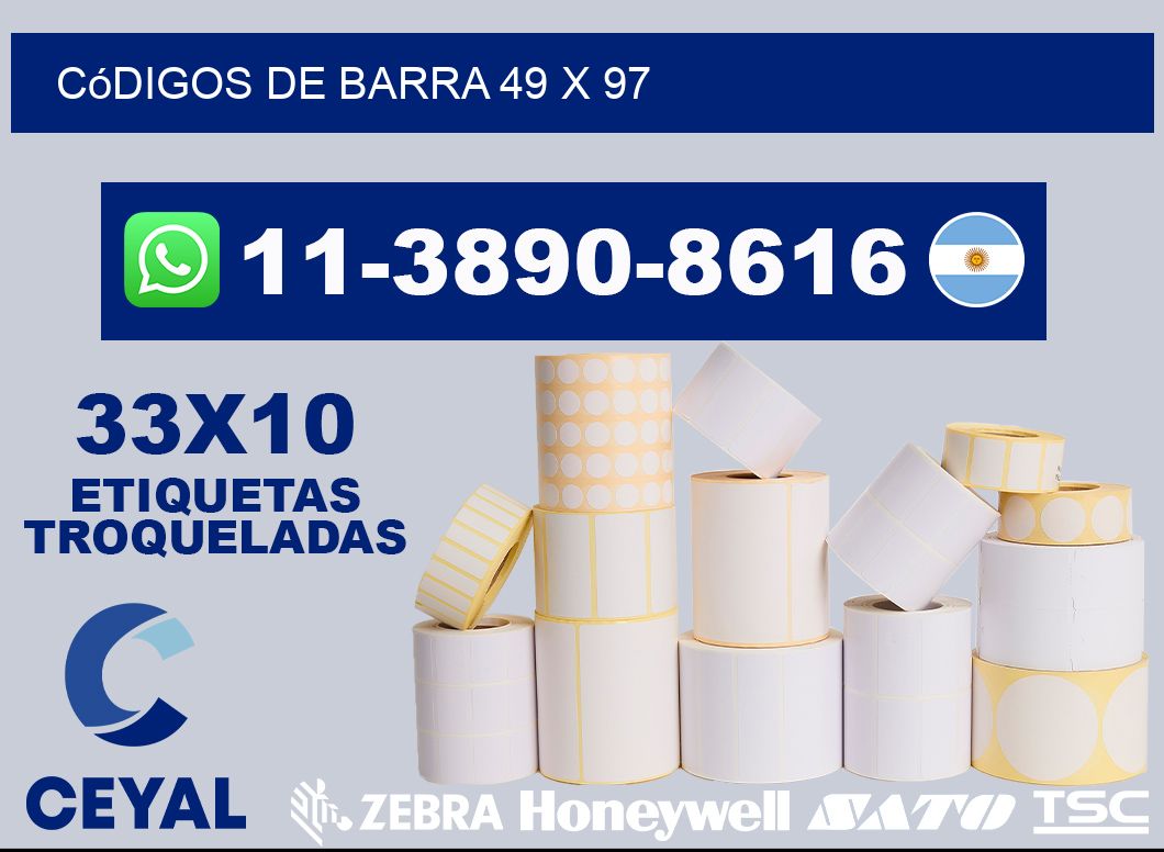 códigos de barra 49 x 97