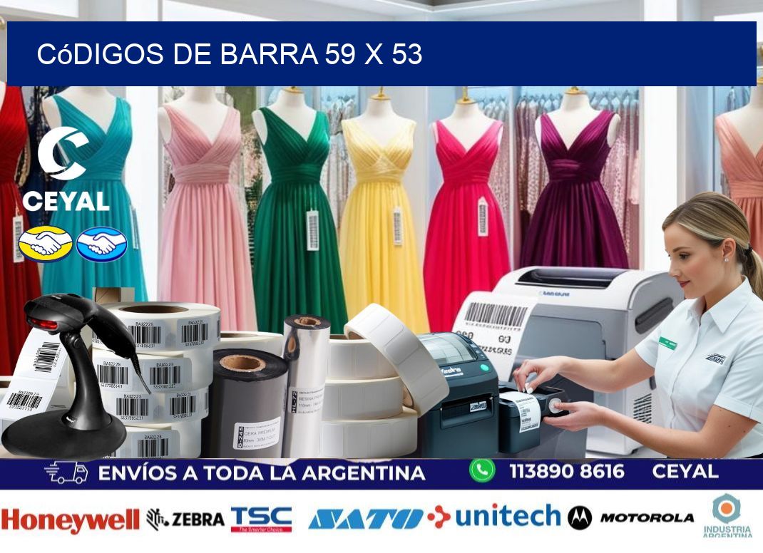 códigos de barra 59 x 53